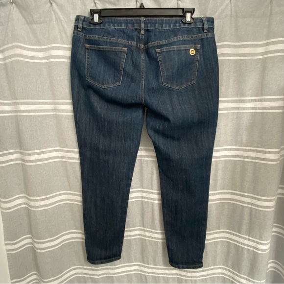 MICHAEL KORS / Izzy Skinny Crop Jeans Plus Size 16 - Picture 2 of 9